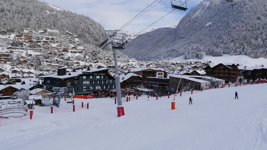 Magasin de location et vente de ski à Morzine. Bergerski